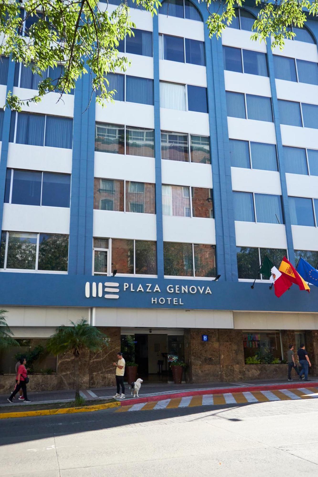 Hotel Plaza Genova Centro Гуадалахара Екстериор снимка